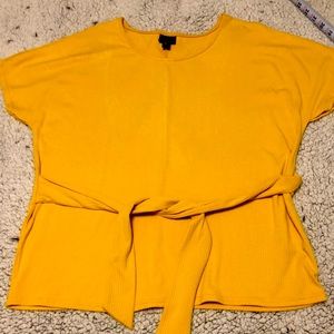 Yellow PL knit shirt